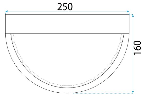 Пендел APP1509-CP BRUSH GOLD