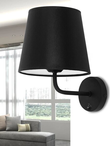 Аплик APP1612-1W black
