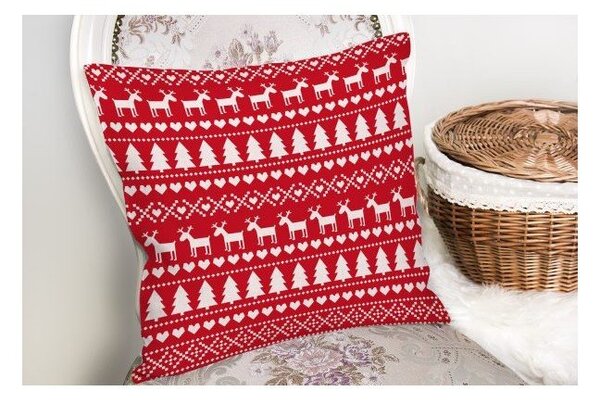 Калъфка за възглавница с коледен мотив 43x43 cm Merry Christmas – Mila Home