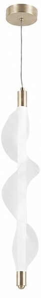 Лампа LED G008-1CP WHITE/GOLD