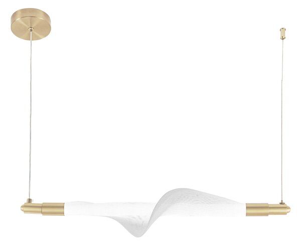 Лампа LED G011-CP WHITE/GOLD