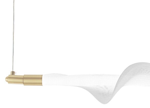 Лампа LED G011-CP WHITE/GOLD