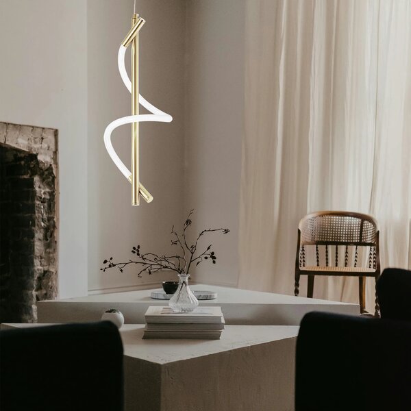 Лампа LED G015-CP Bright Gold