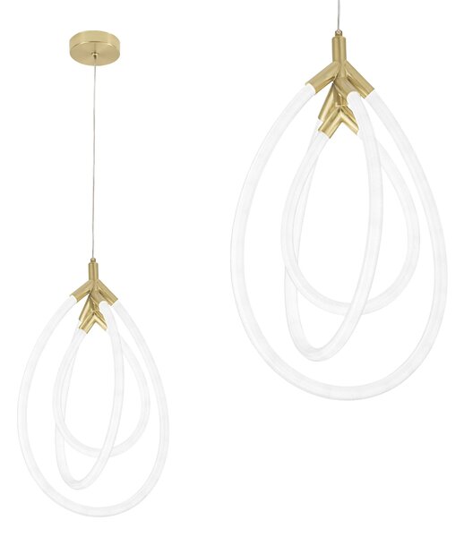 Лампа LED G018-CP Gold