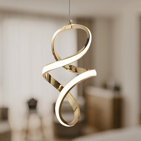 Висяща LED лампа G074-1CP Gold