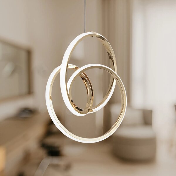 Висяща LED лампа G076-1CP Gold