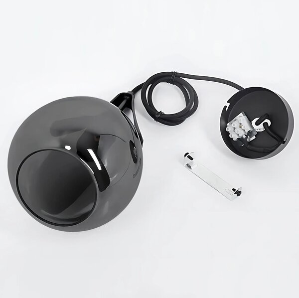 Плафон APP1774-1CP BLACK GREY