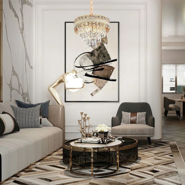 Пендел Cristal G047-CP 40CM GOLD