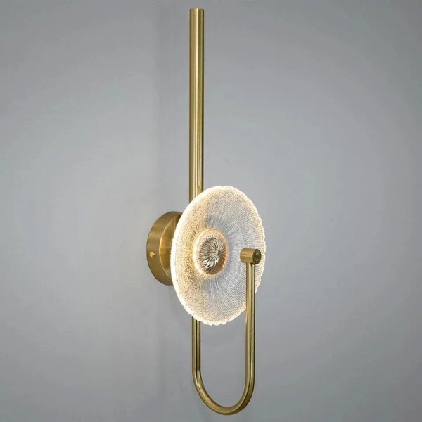 СТЕННА ЛАМПА LED LHJ072-W BRUSH GOLD