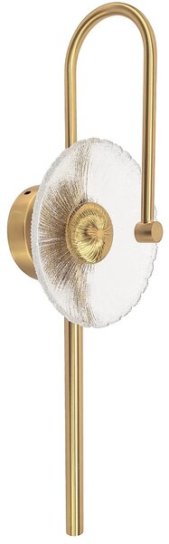 СТЕННА ЛАМПА LED LHJ072-W BRUSH GOLD