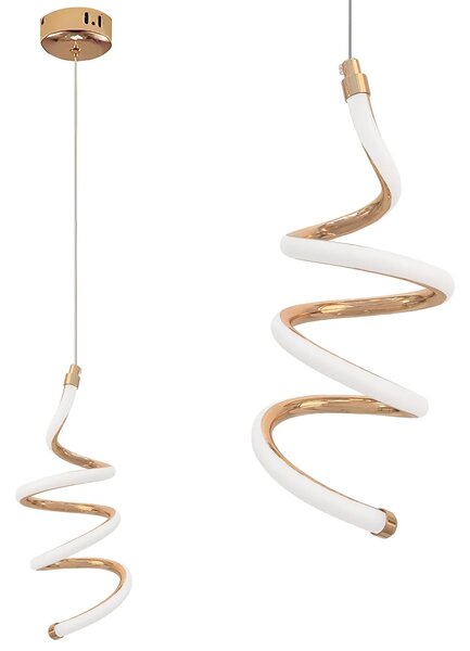 Висяща таванна LED лампа LHJ096-1CP light rose gold