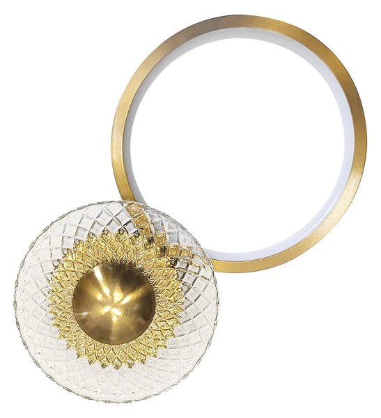 СТЕННА ЛАМПА LED LHJ071-W Brush Gold