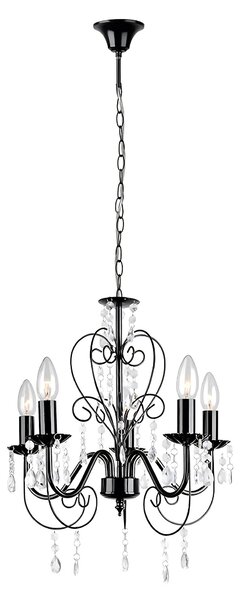 ЛАМПА EBT010-5CP BLACK