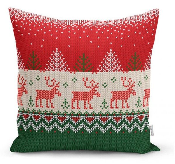 Калъфка за възглавница с коледен мотив 43x43 cm Merry Christmas – Mila Home