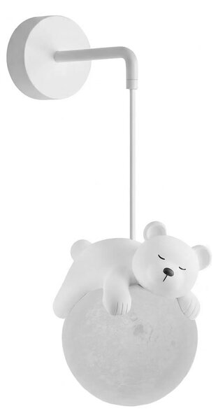 СТЕННА ЛАМПА АПЛИК WHITE BEAR G161-1W
