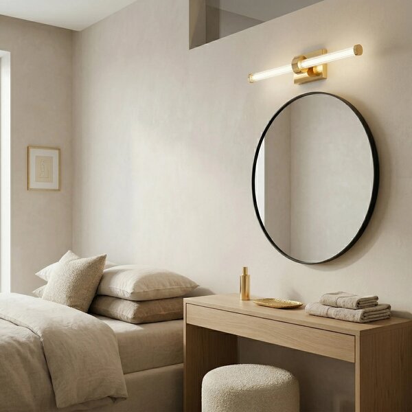 LED аплик за баня APP1883-1W 40cm GOLD