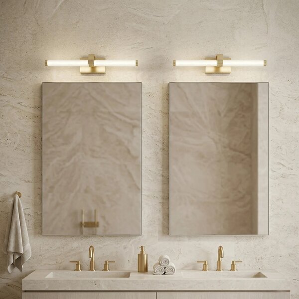 LED аплик за баня APP1883-1W 40cm GOLD