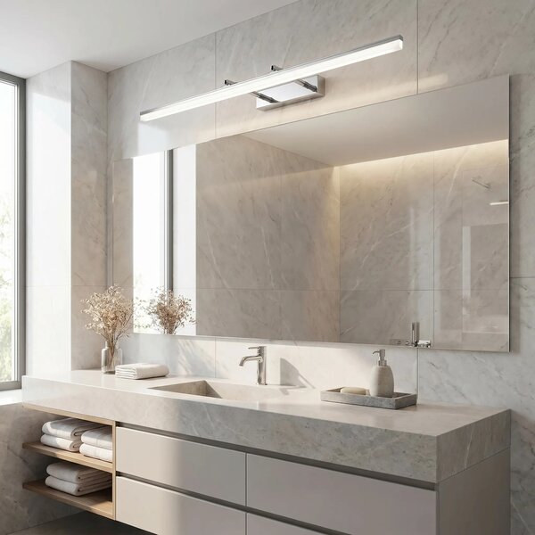 LED аплик за баня APP1871-1W 80cm CHROME