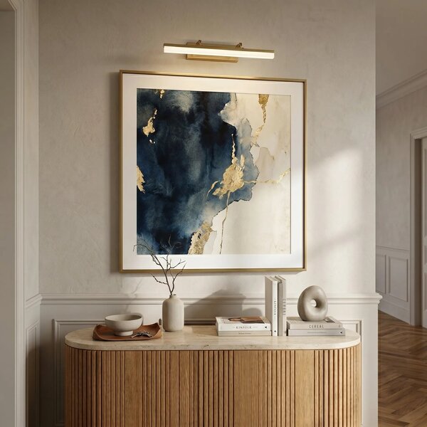 LED аплик за баня APP1875-1W 40cm BRUSH GOLD