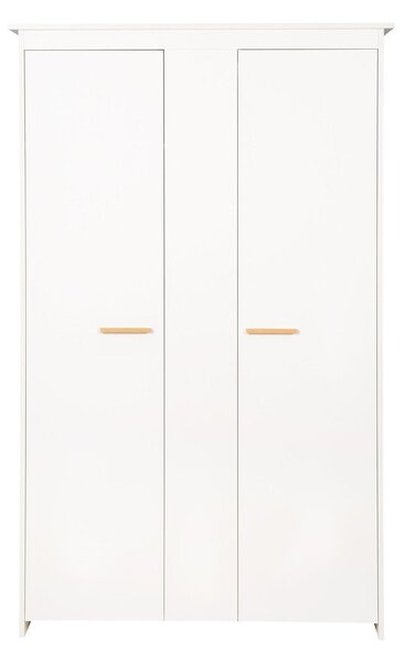 Бял детски гардероб 119x190x52 cm Anton – Roba