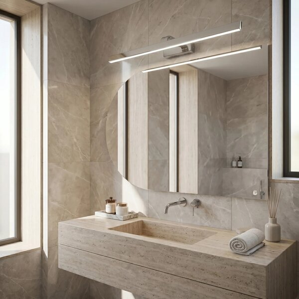 LED аплик за баня SWE003-1W 73cm CHROME
