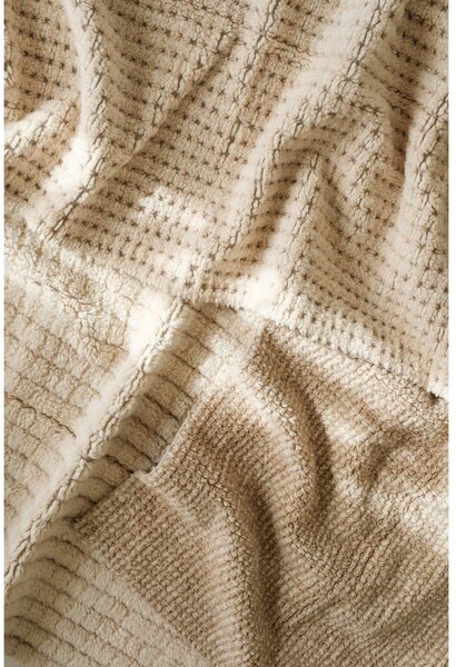 Ръчно изработен вълнен килим подходящ за пране в естествен цвят 80x140 cm Unexpected Wool – Lorena Canals