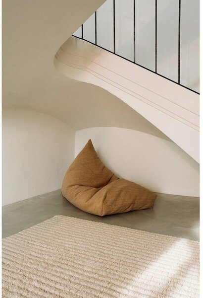 Ръчно изработен бежов вълнен килим подходящ за пране 80x140 cm Unexpected Wool – Lorena Canals