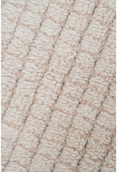 Ръчно изработен бежов вълнен килим подходящ за пране 80x140 cm Unexpected Wool – Lorena Canals