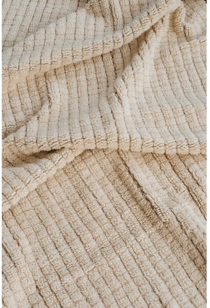 Ръчно изработен бежов вълнен килим подходящ за пране 80x140 cm Unexpected Wool – Lorena Canals
