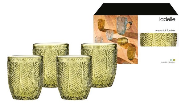 Стъклени чаши в комплект от 4 бр. 350 ml Areca – Ladelle