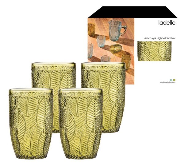 Стъклени чаши в комплект от 4 бр. 450 ml Areca – Ladelle