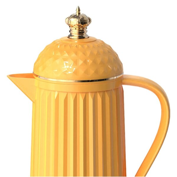 Жълт термос 920 ml Crown – PT LIVING