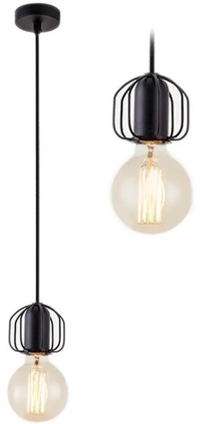 Пендел единичен Loft Black APP591-1CP