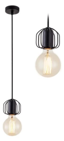 Пендел единичен Loft Black APP591-1CP