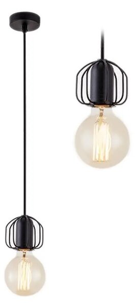 Пендел единичен Loft Black APP591-1CP