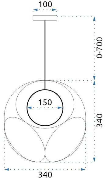 Плафон APP1019-1CP