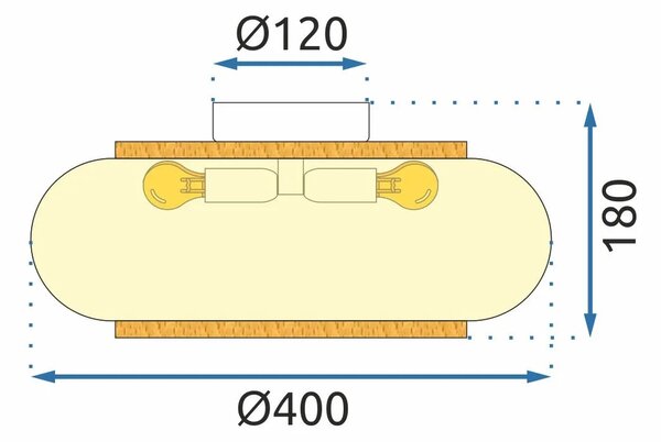 Плафон за таван APP1253-3C