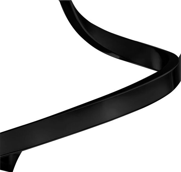 ВИСЯЩА ЛАМПА СЪС СПИРАЛА ОТ СТЪКЛЕНА СФЕРА APP1732-1CP BLACK