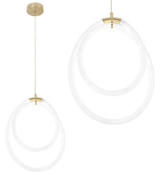 Лампа LED G021-CP Gold