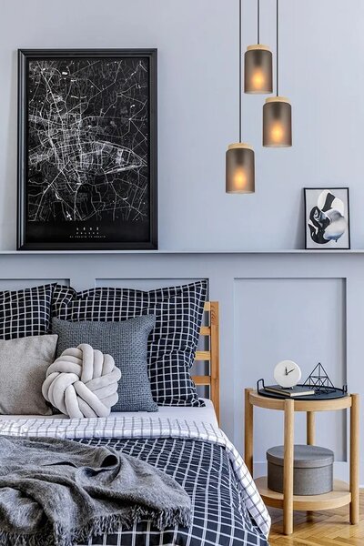 Пендел APP1811-3CPR Frosted Grey