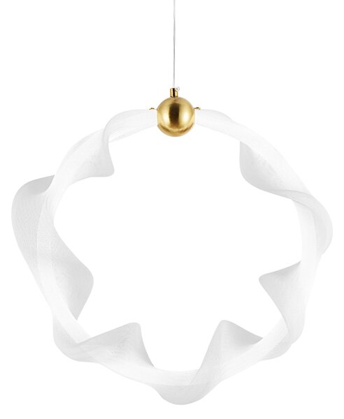 Лампа LED G014-1CP WHITE/GOLD