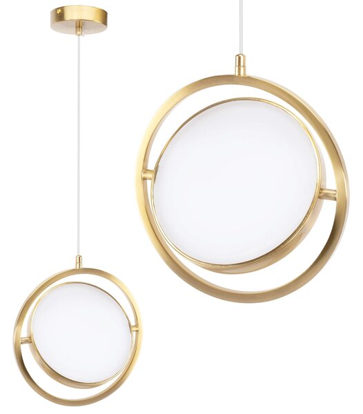 Висяща LED лампа APP1791-CP Gold Brush