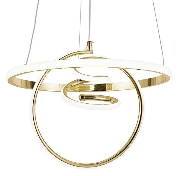 Висяща LED лампа G066-CP Gold