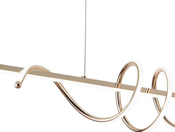 Висяща LED лампа G065-CP Gold