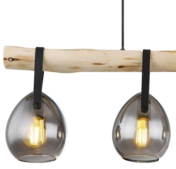 Плафон APP1775-4CP WOOD GREY