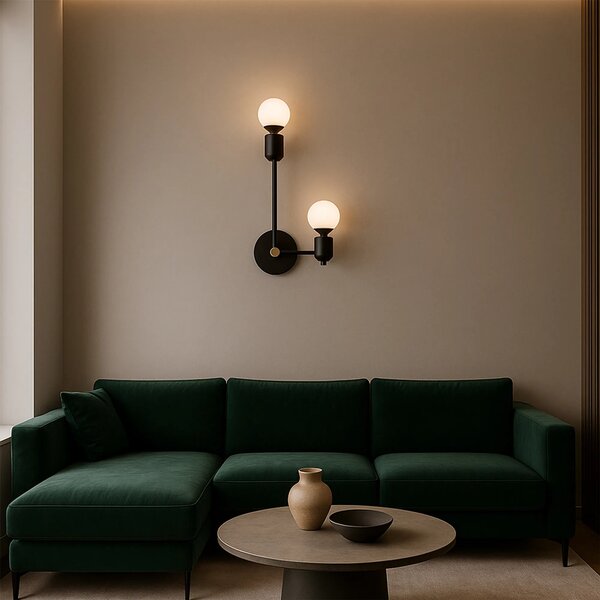 Аплик APP1707-2W BLACK