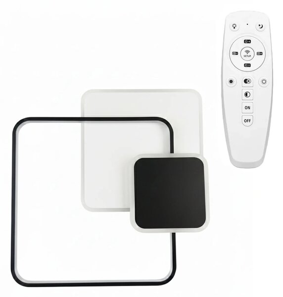 Плафон APP1712-C BLACK LED