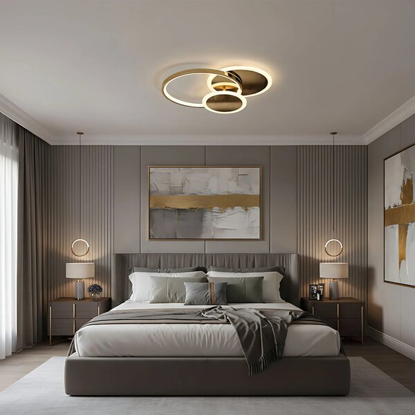 Плафон APP1710-C Gold LED