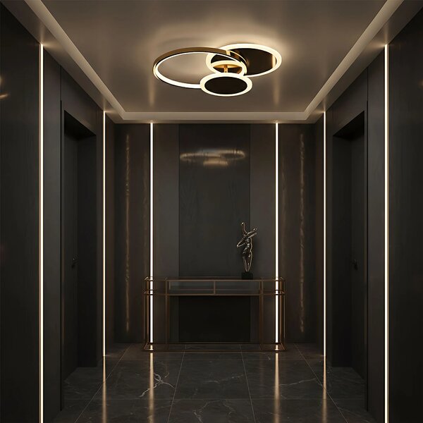 Плафон APP1710-C Gold LED