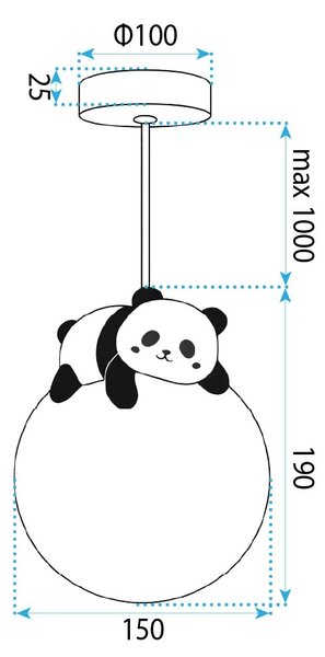 Пендел PANDA G162-1CP